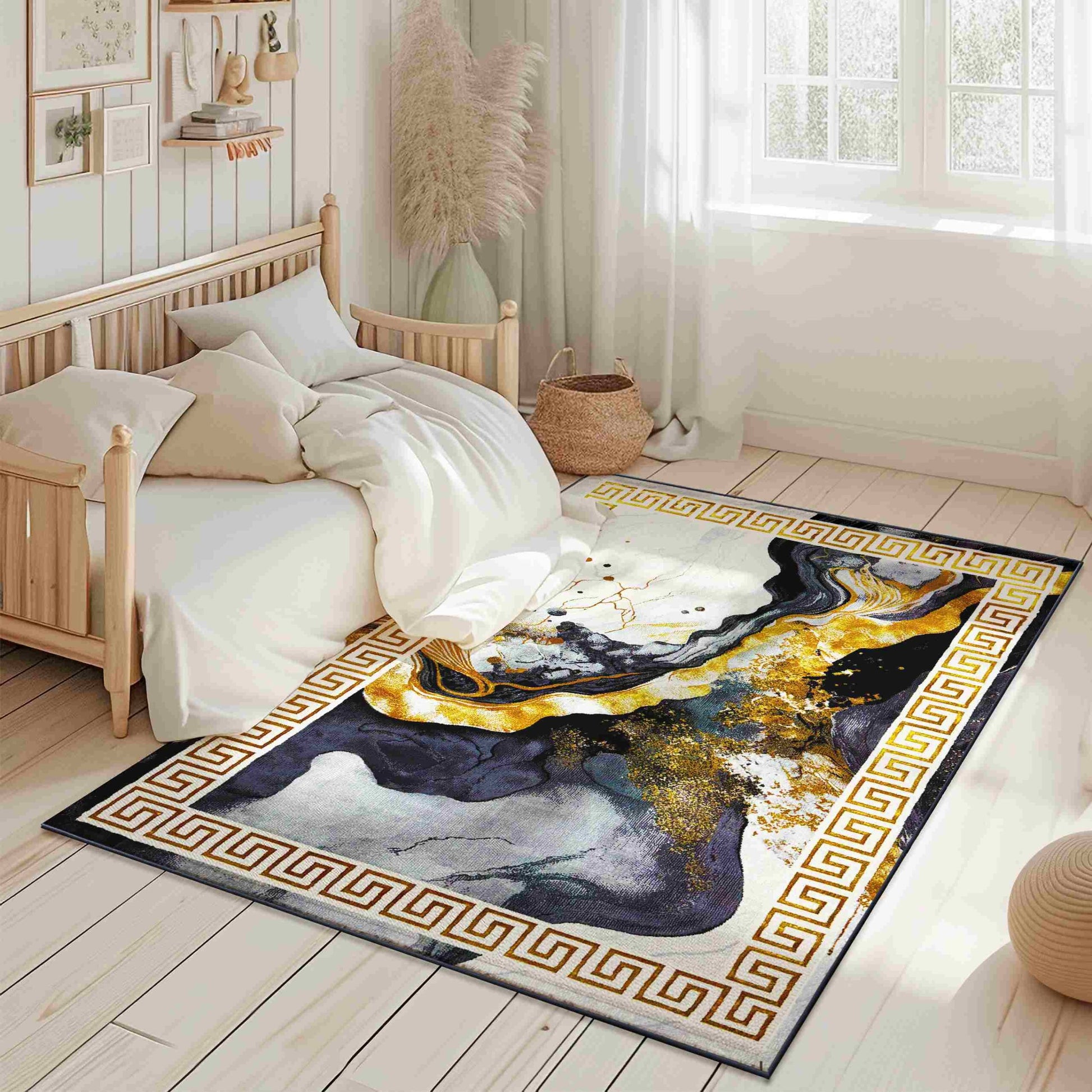 Contempo Rug Design 1111 - Black