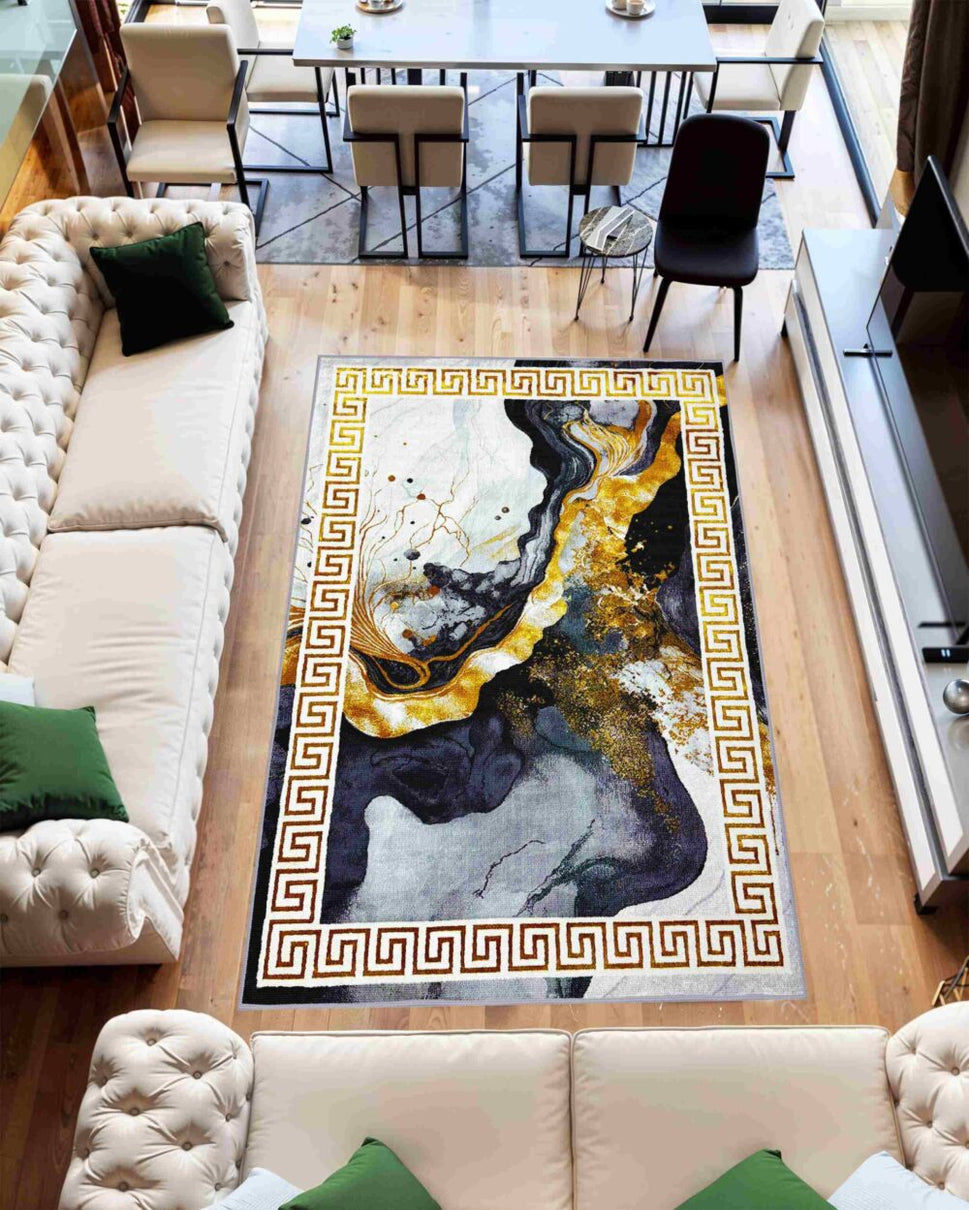 Contempo Rug Design 1111 - Black