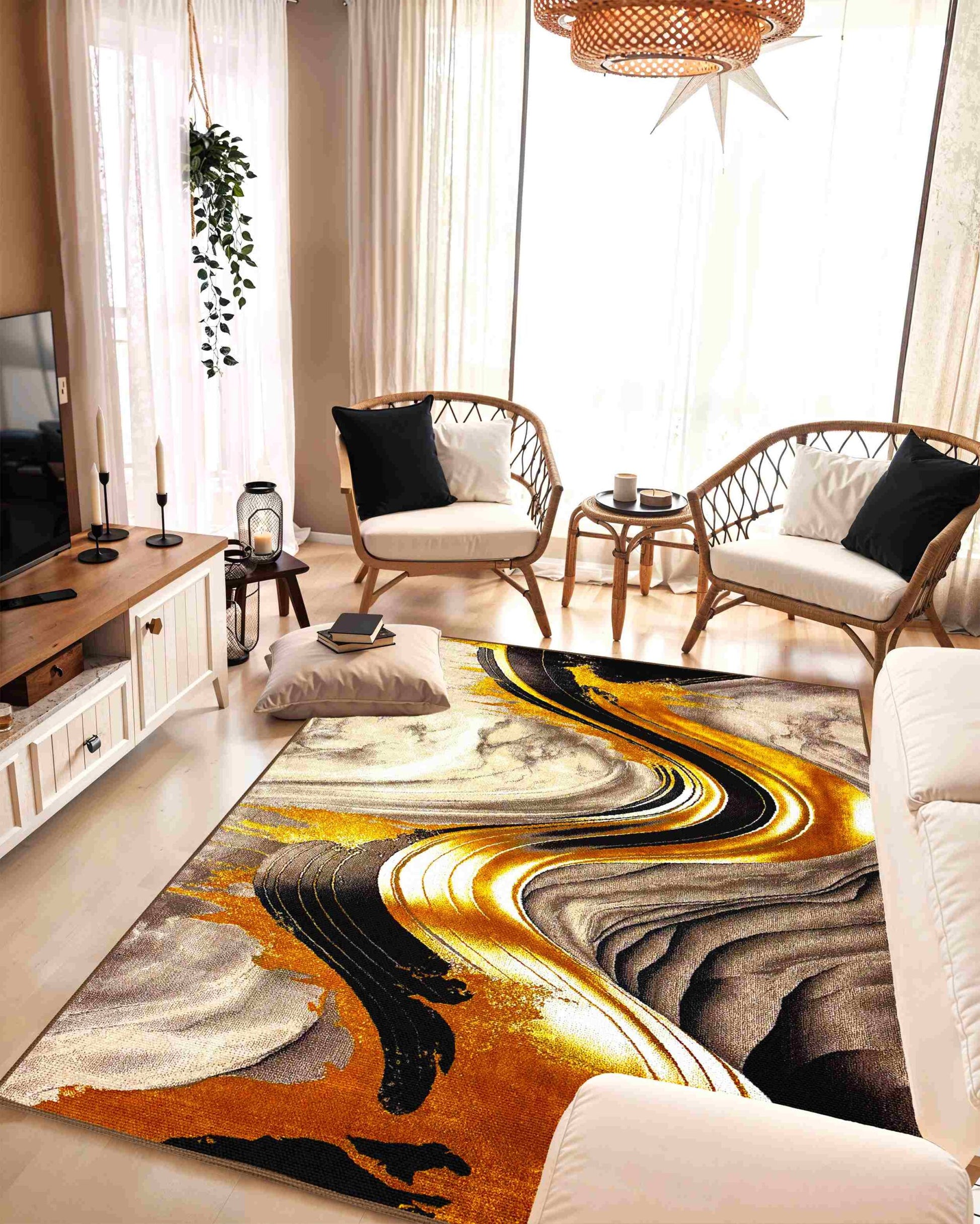 Contempo Rug Design 1112 - Beige