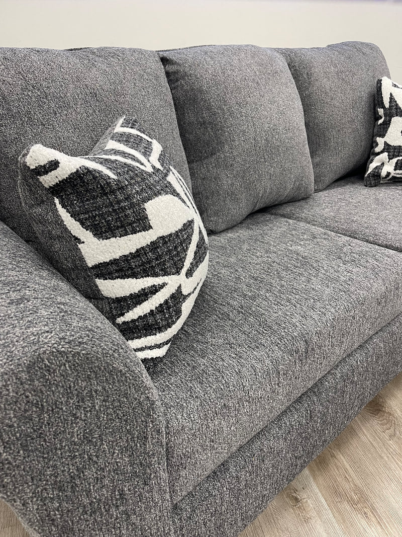 210 Gray Sofa & Loveseat