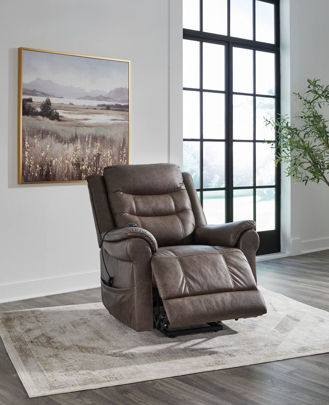 Ashley Power Lift Heat & Massage Recliner