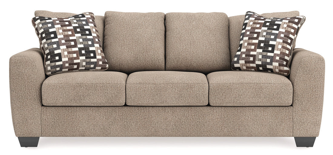Ashley Suede Queen Sofa Sleeper