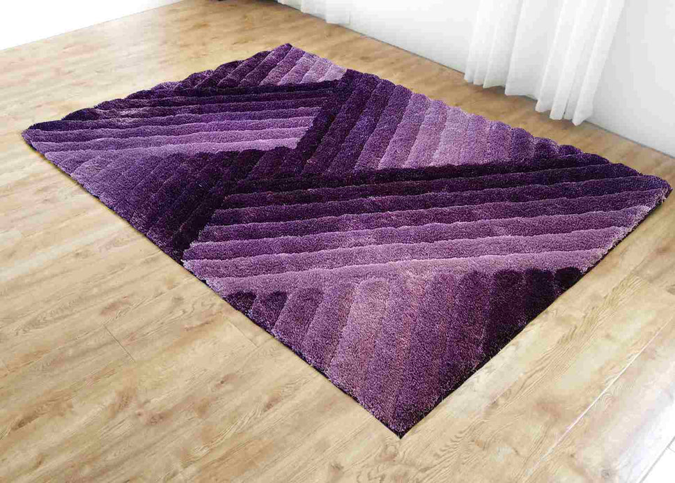 3D Shaggy Rug Design 396
