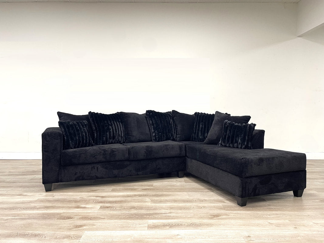 410 Black Sectional