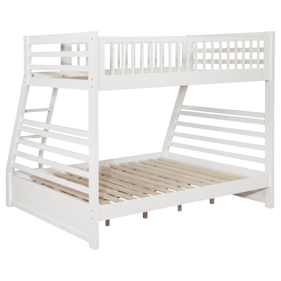 Ashton 2-Drawer Wood Twin Over Full Bunk Bed