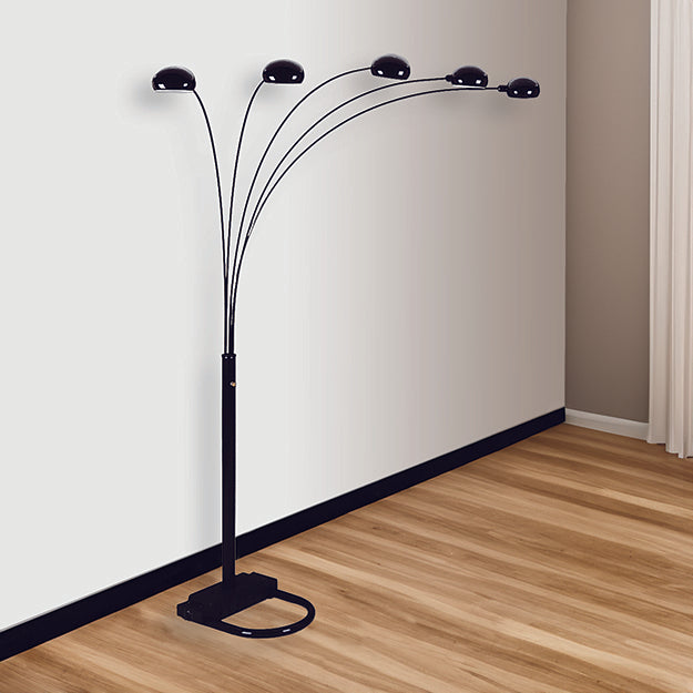 Peacock Shade Floor Lamp