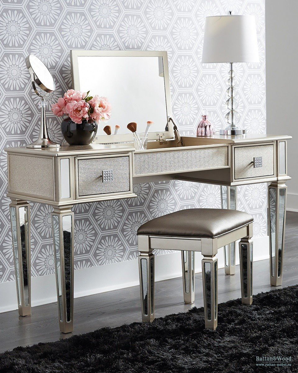 Juliet Vanity & Stool Set