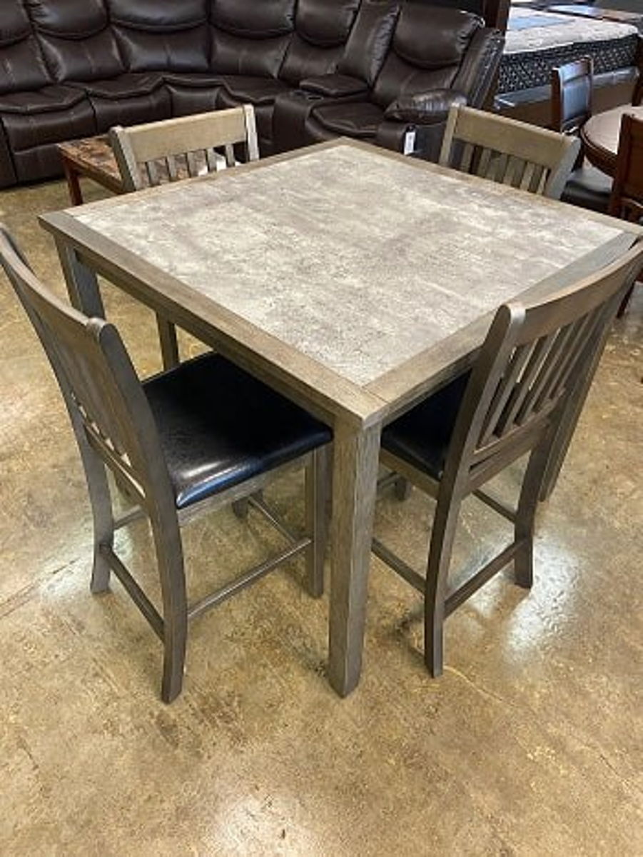 Odessa 5 Piece Pub Dining Set