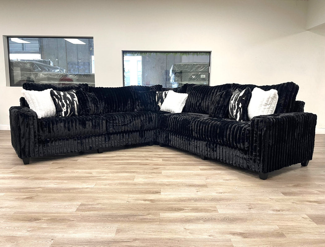 9600 Black Sectional