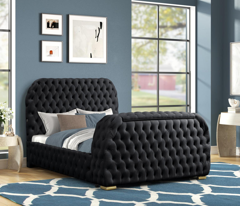Future Platform Bed in Black