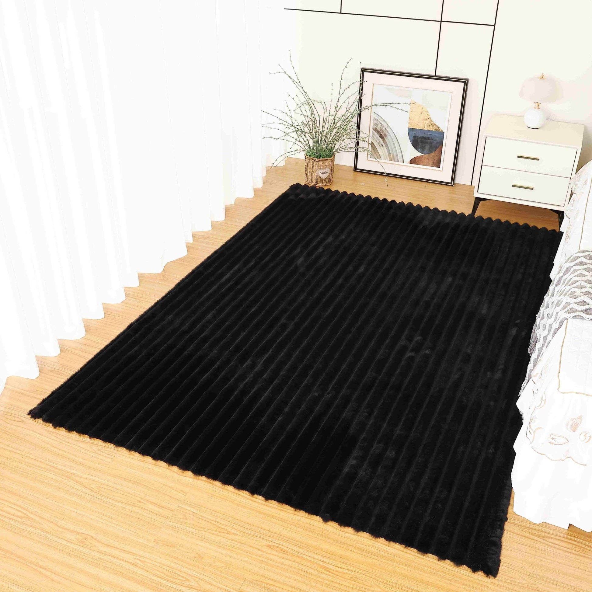 Wave Shaggy Rug