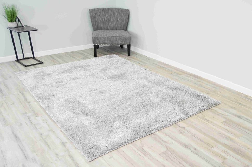 Grey Lucia Shaggy Rug