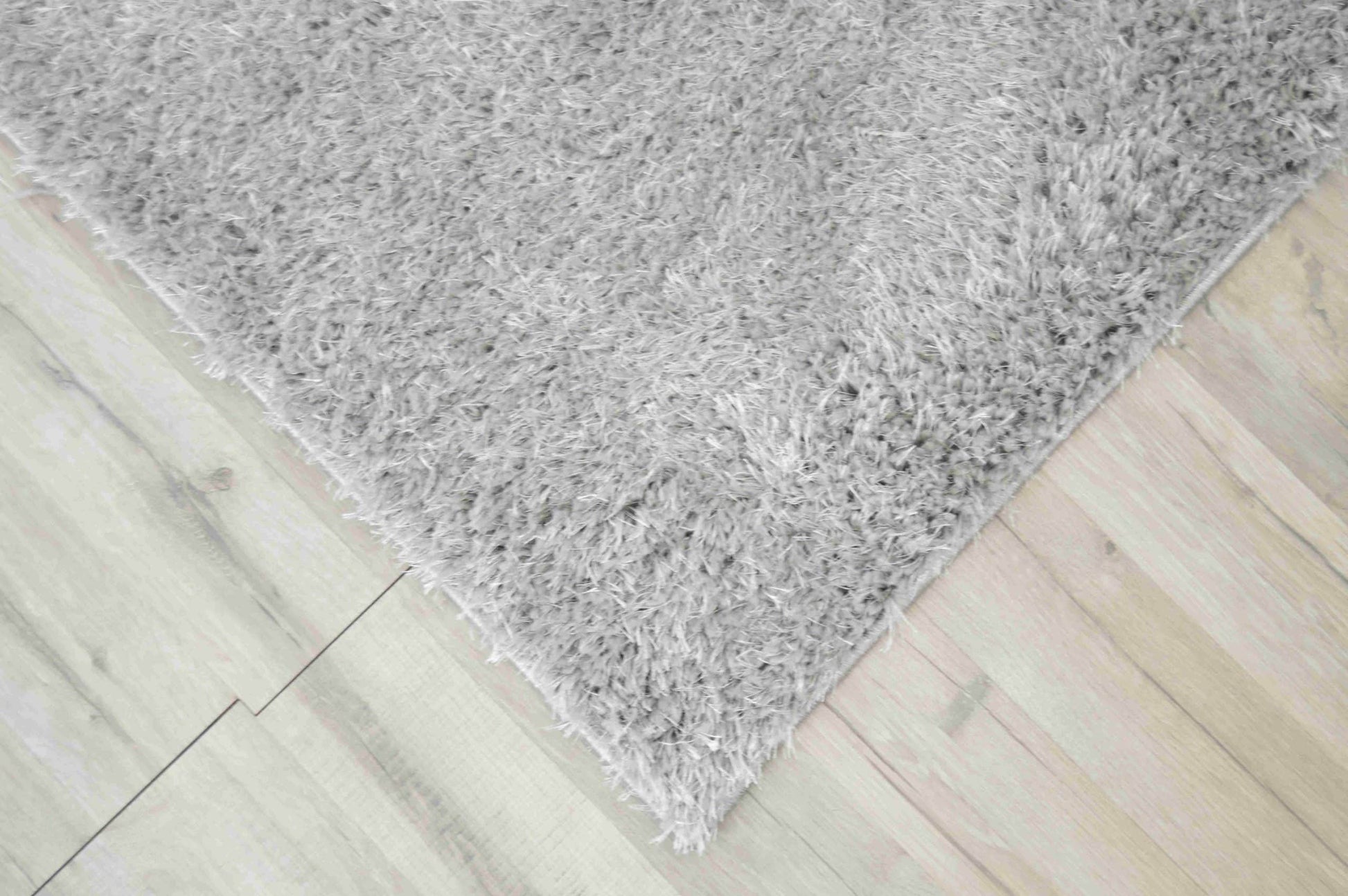 Grey Lucia Shaggy Rug
