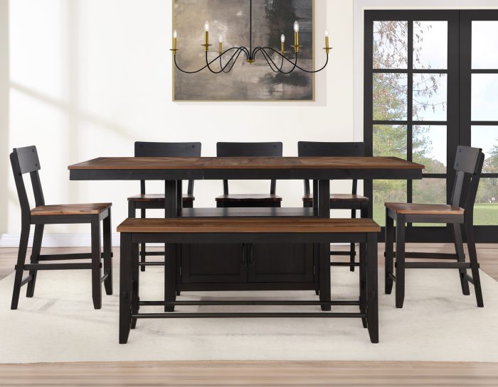Bermuda 6-Piece Counter Dining Set