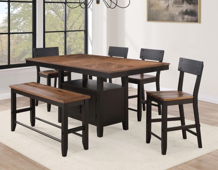 Bermuda 6-Piece Counter Dining Set