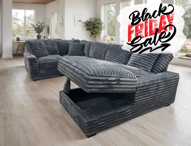 Alisson Charcoal Modular Sectional