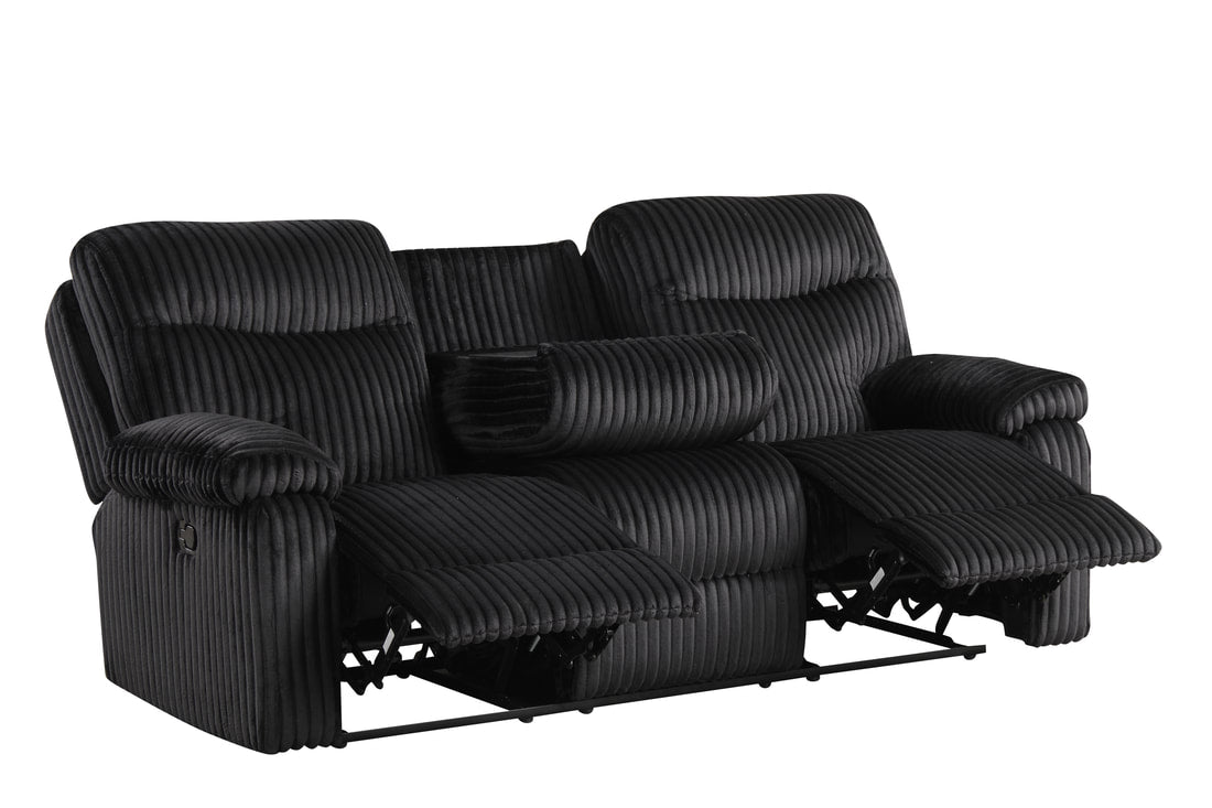 Bravo Black 3pc Reclining Set