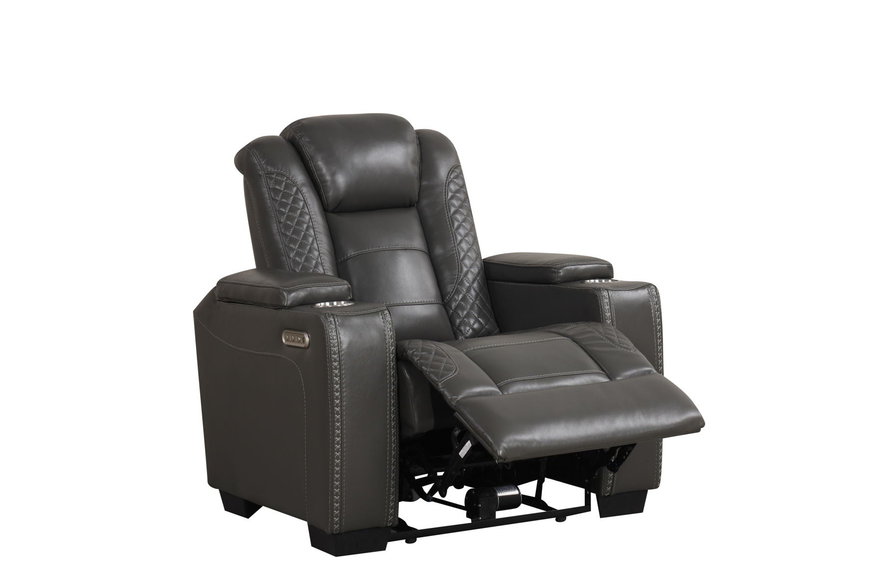 Journey Gray 3-piece Reclining Set