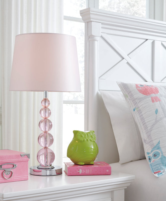 Pink Table Lamp