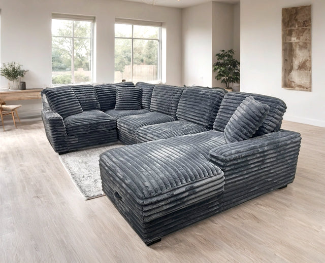 Alisson Charcoal Modular Sectional