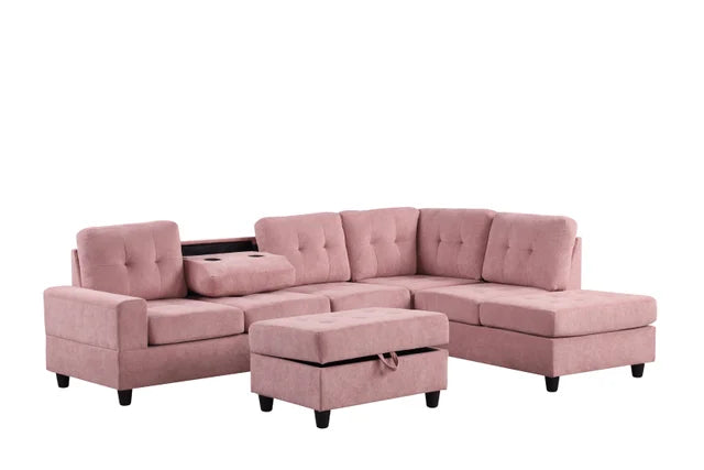 46 Heights Reversible Sectional + Ottoman