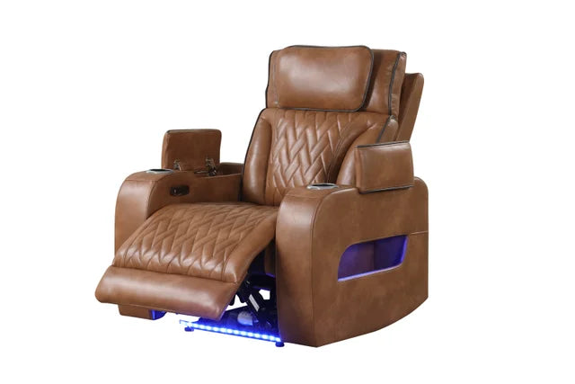 Dubai 3-piece Brown Power Reclining Set
