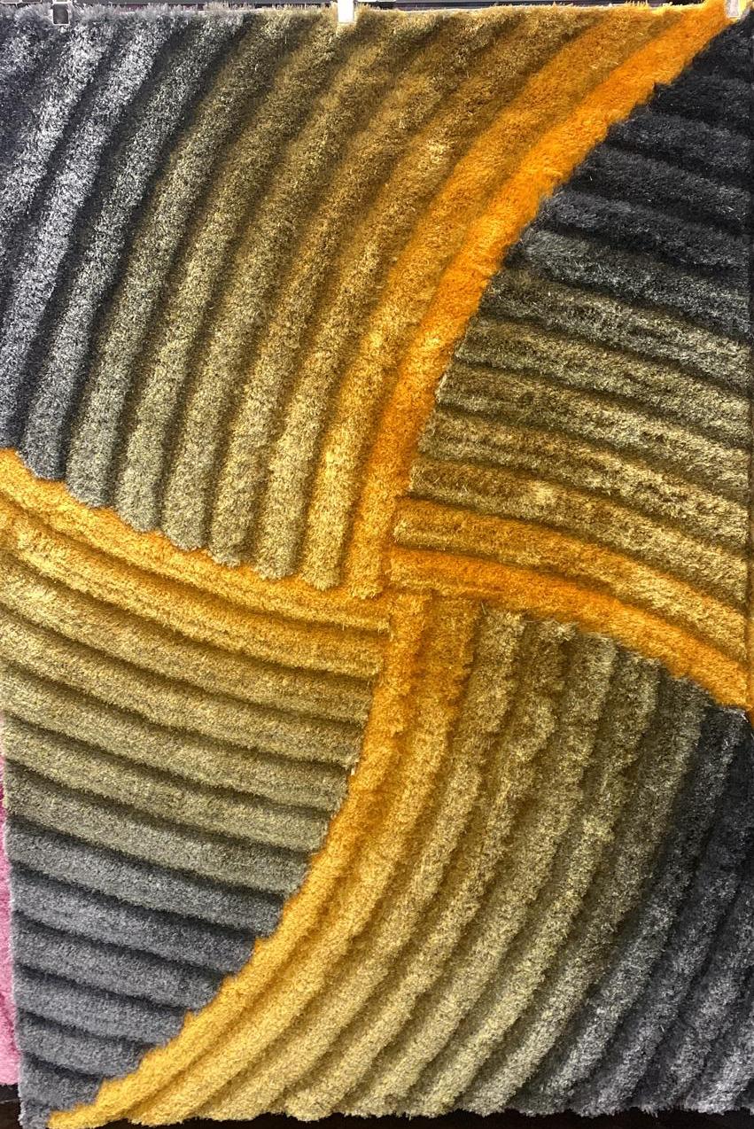 3D Shaggy Rug Design Z009