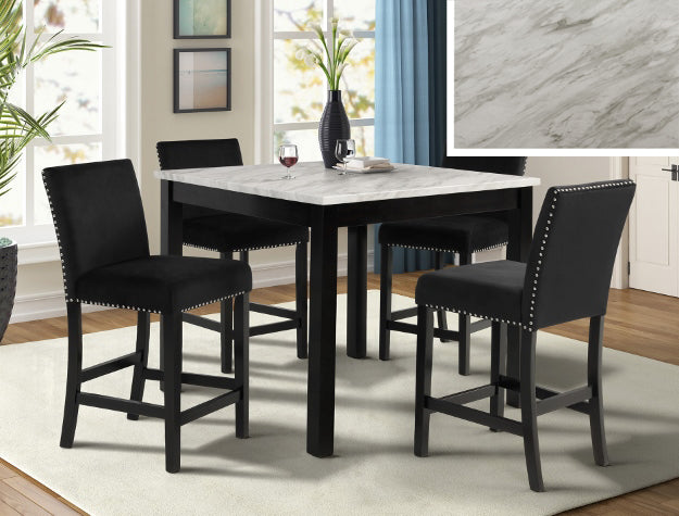 Lennox Pub Table + 4 Chair Dining Set
