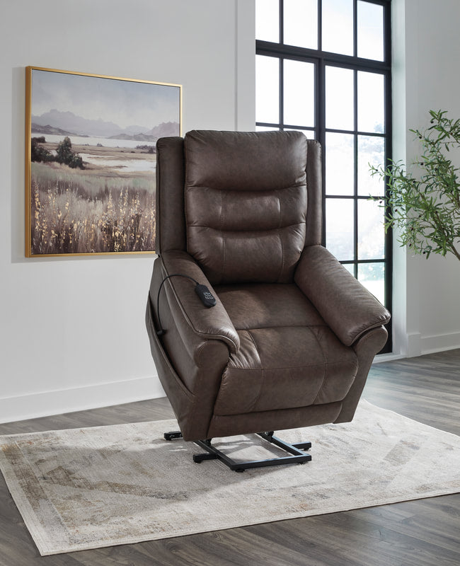 Ashley Power Lift Heat & Massage Recliner