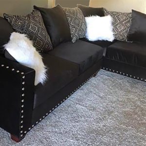 2019 Black Sectional
