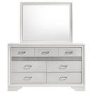 Switch Miranda 7-drawer Dresser with Mirror White 3 image