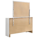 Switch Miranda 7-drawer Dresser with Mirror White 2 image