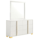 Switch Marceline 6-drawerr Dresser with Mirror White 2 image