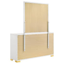 Switch Marceline 6-drawerr Dresser with Mirror White 3 image