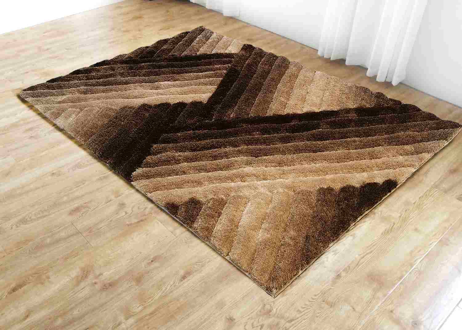 3D Shaggy Rug Design 396
