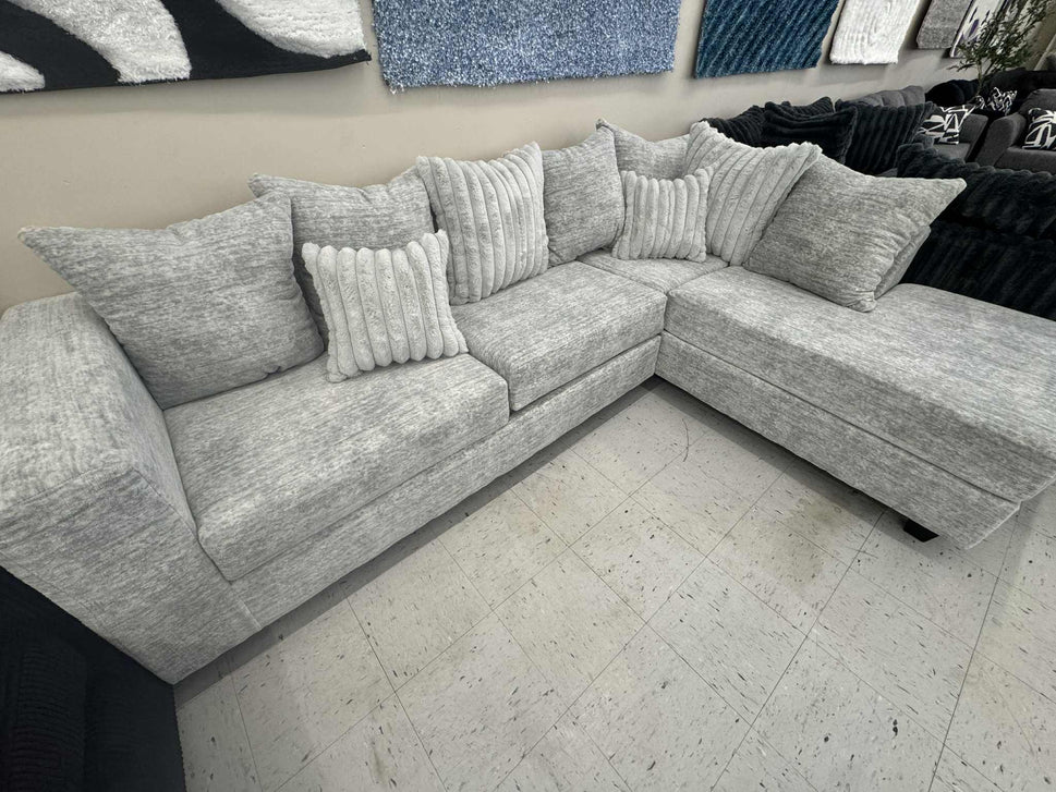410 Gray Sectional