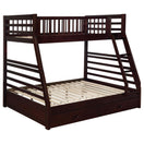 Switch Ashton 2-Drawer Wood Twin Over Full Bunk Bed 3 image