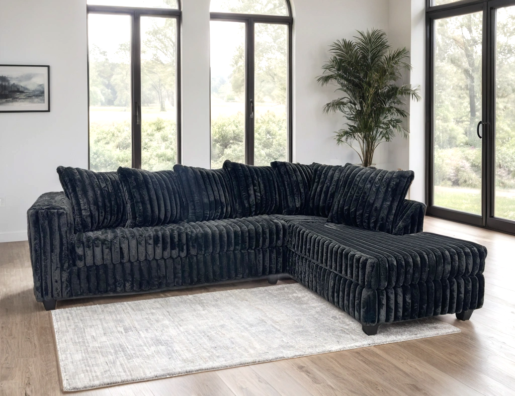 510 Black Sectional
