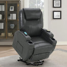 Switch Sanger Upholstered Power Lift Massage Recliner 3 image