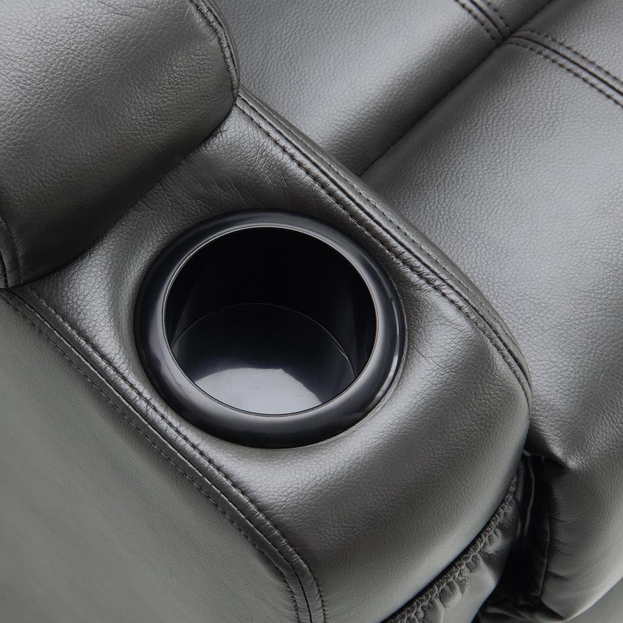 Sanger Upholstered Power Lift Massage Recliner