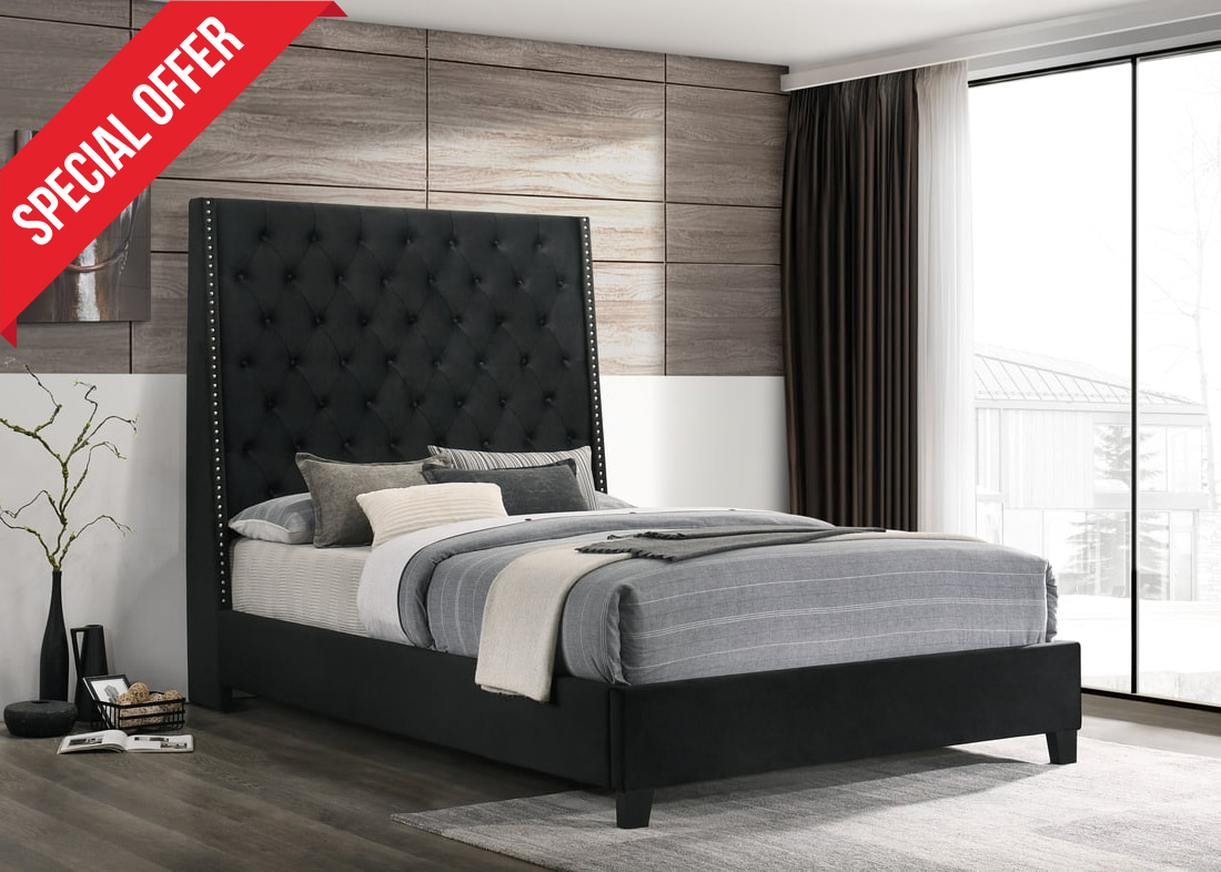 HH328 6ft Diamond Bed - King
