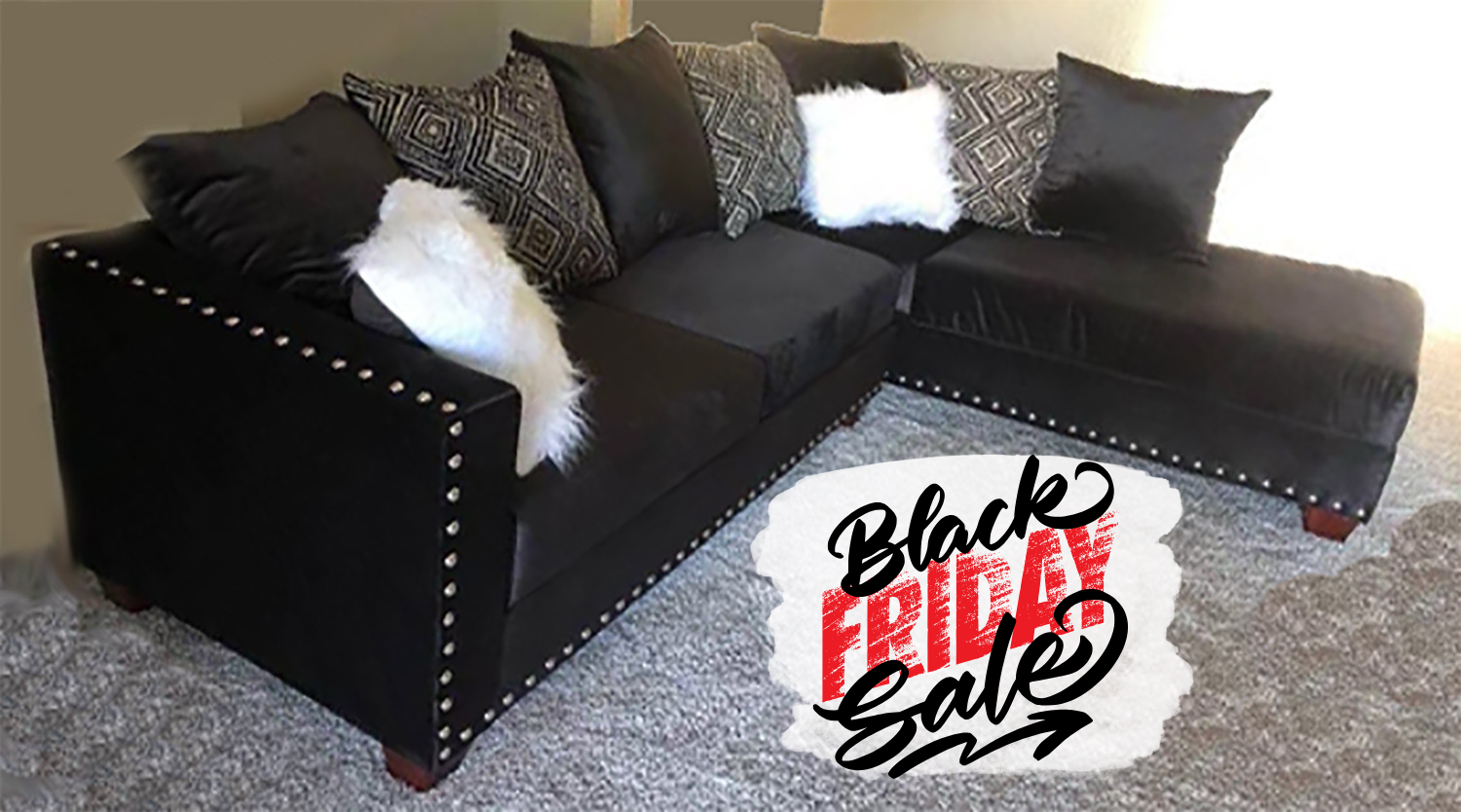 2019 Black Sectional