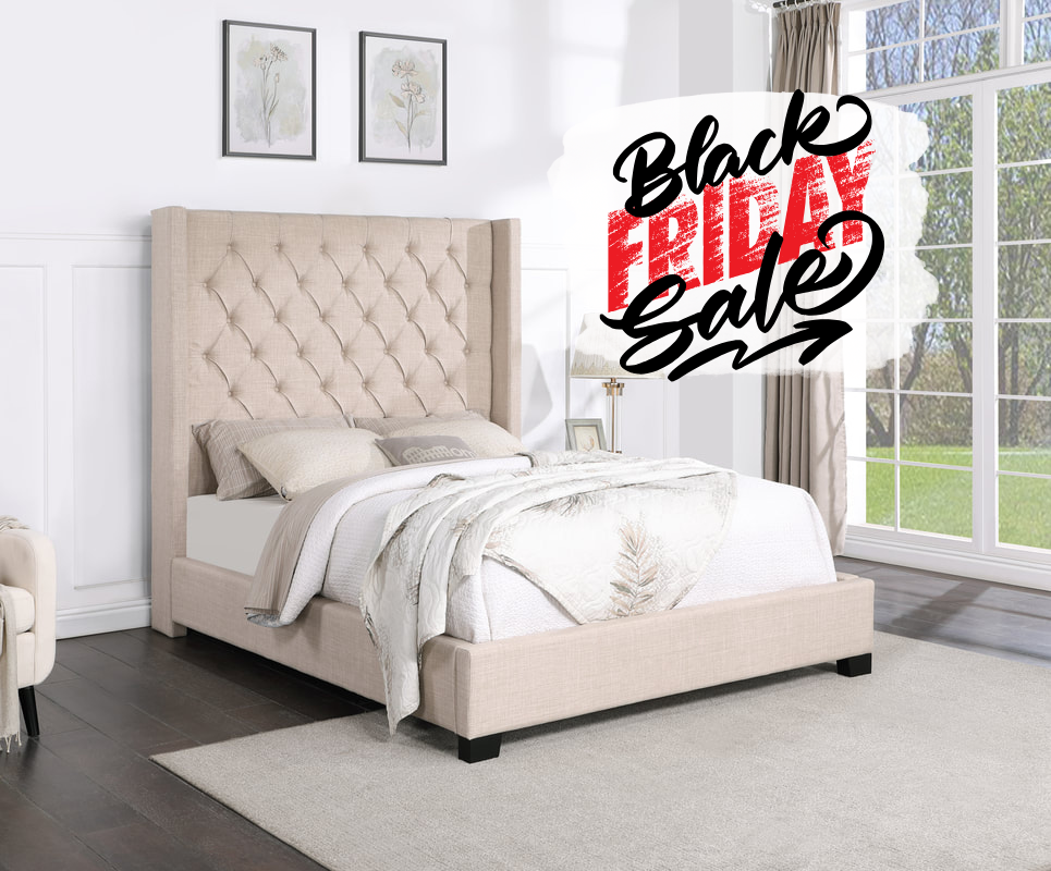 HH403 6ft Beige Bedframe