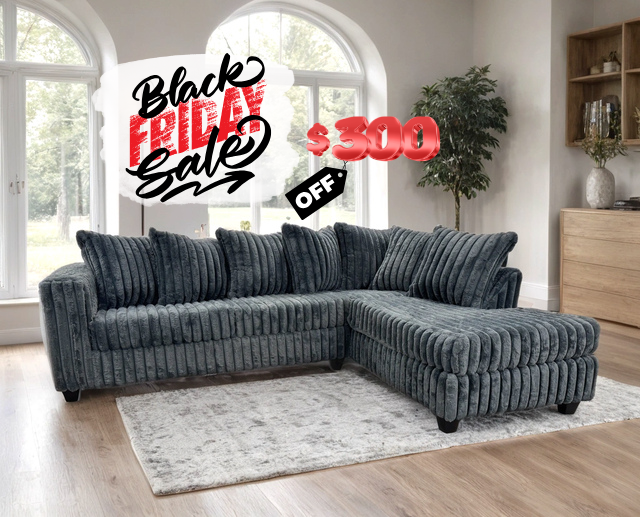 510 Charcoal Sectional