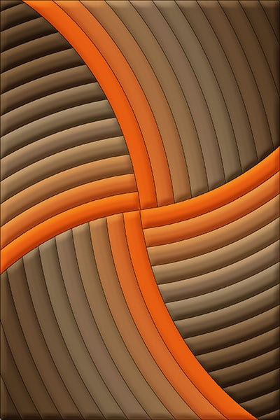 3D Shaggy Rug Design Z009