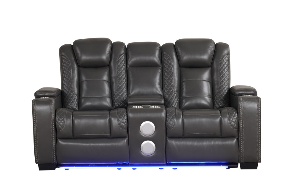 Journey Gray 3-piece Reclining Set
