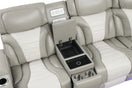 Switch Ibiza Power Reclining Sectional 2-toned Gray 2 image