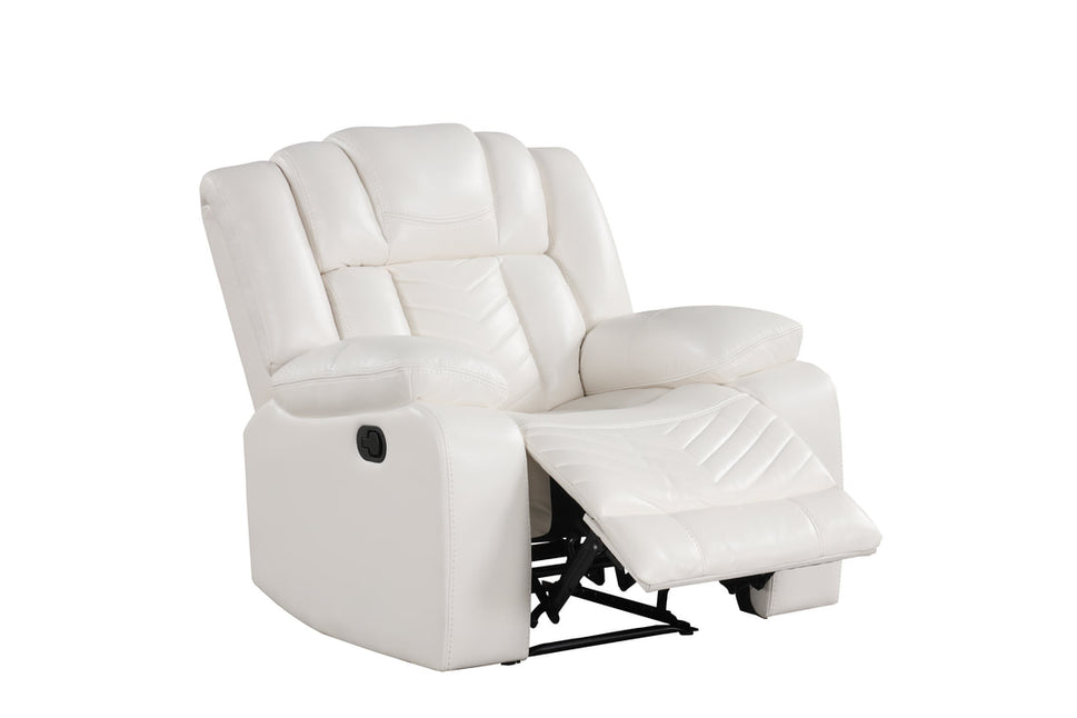ICE White  Reclining Set