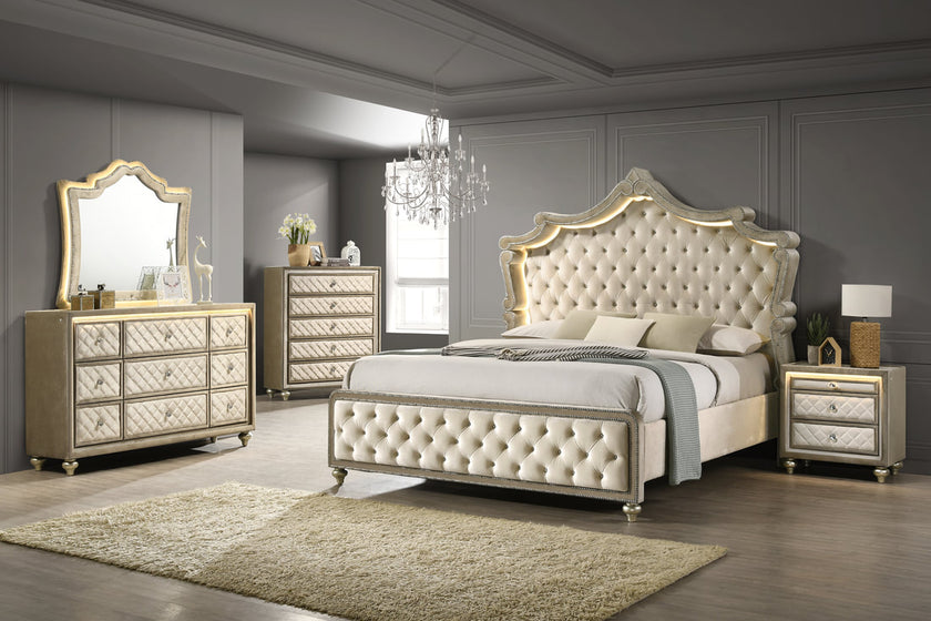 Kingdom 4-piece Queen Bedroom Set