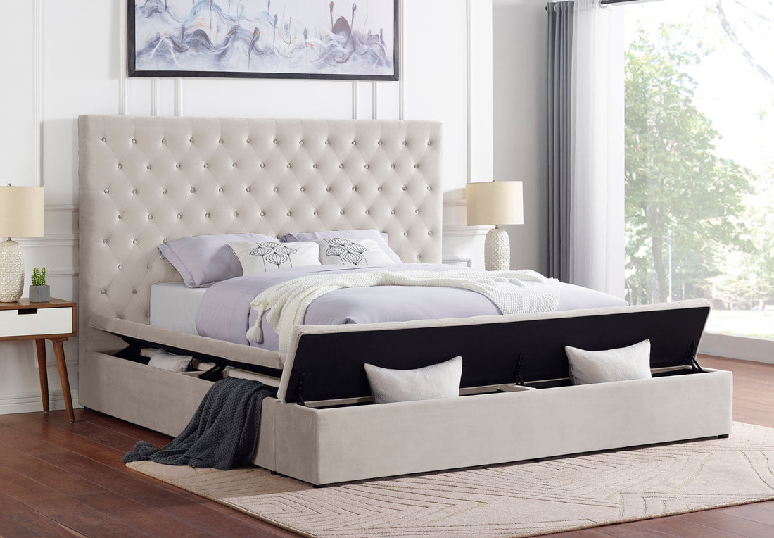 Elegante Platform Storage Bedframe